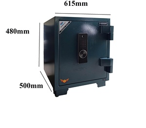 Caja Fuerte con Huella Dactilar HOSHANG HS-61V9 – Resistente al Fuego y al Agua - Product Image 2