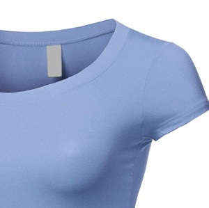 Top Corto Antiarrugas de Alta Calidad para Mujer, Última Moda, Ligero, Cómodo, Top Corto para Mujer en Oferta con Precio Ajustable - Product Image 4