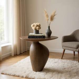 Wholesale Modern End <b>Table</b> Living Room Decor Sculptural <b>Table</b> Solid Wooden Material Wood Side <b>Table</b> - Product Image 2
