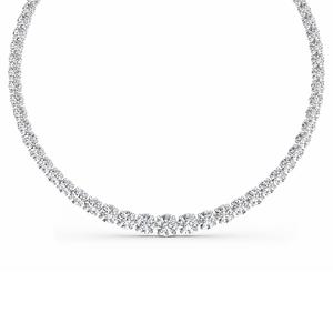Deslumbrante Collar con Diamante Redondo de 67.77 ct Creado en Laboratorio, con Graduación, en Oro Rosa - Product Image 6
