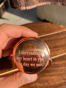 Pure <b>Copper</b> Water <b>Bottle</b> With Engraved Design Handmade Ayurvedic <b>Drinking</b> Flask Screw-On Lid Reusable For Travel Camping Hiking - Product Image 6