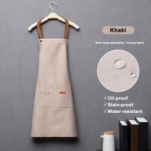 Botones a Presión Metálicos con Logotipo Personalizado de Alta Calidad, Delantales de Lona Khain para Restaurante, Bar, Servicio de Camareros, Cafetería, Salón de Belleza, Limpieza y Protección Contra el Polvo - Product Image 4