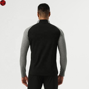 Sudadera de golf OEM de alto rendimiento para hombre, de manga larga, con cremallera de 1/4, estampada, para otoño, capa intermedia, en oferta. - Product Image 6