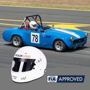 โรงงานผลิตหมวกกันน็อคสำหรับแข่งรถแบบเต็มใบ TBRACING HE-02 ระดับมืออาชีพ มาตรฐาน FIA 8859 ปี 2024 รับผลิตแบบ OEM ODM พร้อมโลโก้และสีตามสั่ง - Product Image 2