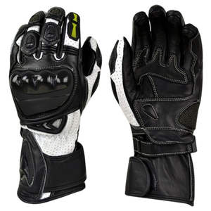 Guantes de Motocicleta de Cuero con Compatibilidad con Pantalla Táctil, Diseño de Dedos Completos, Color Sólido, Gran Venta 2026 - Product Image 4