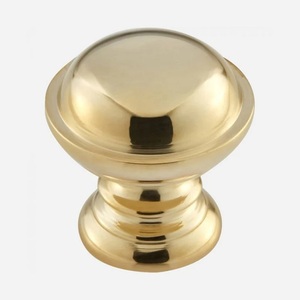 Modern Brass Cabinet Knob Flower Design Durable Pull Handle <b>Kitchen</b> Use Drawer Door High Quality Metal Eco-Friendly Antirust - Product Image 3