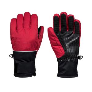 Autumn Winter Full-Finger Skiing <b>Gloves</b> Bicycle Riding Waterproof Warmed <b>Touchscreen</b> Customizable Logo Breathable Leather - Product Image 2