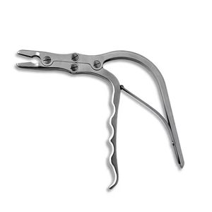 Pince de réduction orthopédique pour maintien osseux, instrument chirurgical en acier inoxydable, mâchoire incurvée, poignée verrouillable par QASIDEN INSTRUMENTS - Product Image 4