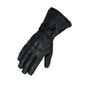 Guantes de Motociclismo para Carreras de Go Karts, Guantes Protectores de Cuero Largos Personalizados, Protección Contra Impactos en Invierno, Seguridad Profesional - Product Image 6