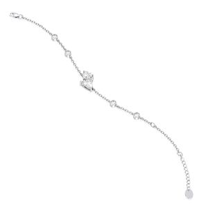 Pulsera de Cadena con Eslabones de Plata de Ley 925 con Certificado REYES GRA, Moissanita de 2.75CT, Bañada en Rodio, Regalo de Compromiso, Joyería Fina - Product Image 3