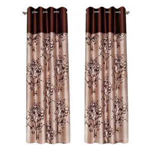 Rideaux de lit à double couche 100 % coton occultants et voilages, avec volants élégants, ignifuges, pour mariages, hôtels et bureaux (ensemble complet) - Product Image 6