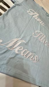 T-shirt surdimensionné personnalisé en coton 100% avec impression sérigraphique, vêtements décontractés, respirant, streetwear - Product Image 4
