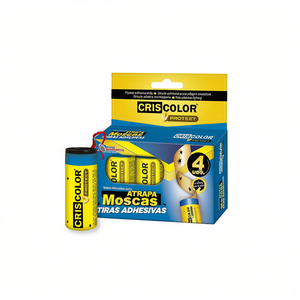 Criscolor Trappole per Mosche Strisce Adesive 4 Unità per il Controllo di Insetti e Mosche - Product Image 2