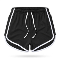 Pantalones Cortos de Pickleball para Mujer, Personalizados OEM, de 5 Pulgadas, de Secado Rápido, Spandex/Poliéster, Cintura Alta, Corte Regular, Diseño Sólido, Estilo Casual