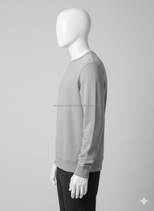 Sweat-shirt à capuche zippé pour homme avec logo personnalisé sur le devant, 100% coton, anti-froissement, respirant, écologique, tissu 360g - Product Image 2