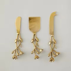 Elegant Stainless Steel <b>Cheese</b> <b>Knife</b> <b>Set</b> Professional Serving Accessories for Gourmet Presentation - Product Image 5