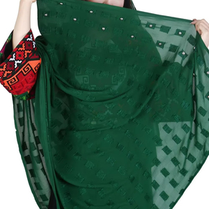 Lightweight Afghan Traditional Dress Dupatta Lining Handmade <b>Mirror</b> Work Kuchi Style Ethnic Bridal Afghan Kutchi Dresses - Product Image 2