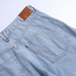 Jeans casuales de moda para mujer, jeans de cintura alta y buena calidad para mujer - Product Image 5