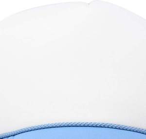 Gorra deportiva de malla tipo trucker con bordado a mano, visera curva de 5 paneles, correa ajustable, colores sólidos, gorra de béisbol con pequeña trenza. - Product Image 4