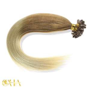 Extensions de cheveux naturels Remy vietnamiens à pointe I, 100g, fixation par anneaux nano, aspect naturel, pointes double drawn, prêtes pour la permanente - Product Image 2