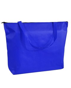 Bolsa Tote Roja con Cremallera, Refuerzo en el Costado, Asa de Tela, Lista para Impresión Personalizada, Venta al por Mayor, Promocional, para Eventos, Regalos, Compras - Product Image 5