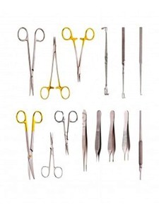 ชุดเครื่องมือยกกระชับใบหน้า Azicon 61 ชิ้น ชุดอุปกรณ์เสริมความงามพลาสติก กรรไกรยกกระชับใบหน้า ที่จับเข็ม ชุดเครื่องมือผ่าตัด - Product Image 4