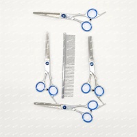 Ensemble de Gros d'Outils de Toilettage pour Animaux en Acier Inoxydable de Haute Qualité, Finition Polie Anti-Rouille, Portable et Écologique