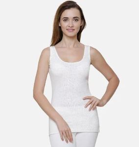 <b>Thermal</b> Sleeveless <b>Top</b> Soft Fabric Inner wear Clothing Sleeveless <b>Thermal</b> Vest Comfortable Daily Wear Inner wear - Product Image 1