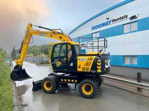 รถขุดล้อยาง JCB JS145W ขับเคลื่อน 4 ล้อ เครื่องจักรก่อสร้างระบบไฮดรอลิก รถขุด JCB มือสองสำหรับงานก่อสร้างถนนและงานดิน - Product Image 6