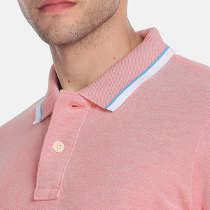 Camiseta Polo para Hombre con Logotipo Bordado, Diseño Moderno para Venta en Línea 2026, Estilo Urbano, Color Sólido - Product Image 5