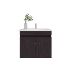 Mobile da Bagno FM FURNITURE a 2 Ante in Wengue della Collezione Rainbow City - Product Image 4