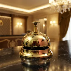 <b>Brass</b> Table <b>Bell</b> Vintage Office Call <b>Bell</b> Service <b>Bell</b> for Hotels Schools Restaurants Reception Reception Hospitals - Product Image 6