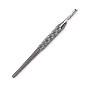 Lame de scalpel en acier inoxydable de haute qualité avec manche - Réutilisable, sans rouille, service OEM, garantie 1 an, certifié CE - Product Image 1