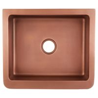 Évier de salle de bain en cuivre pur, finition martelée antique, taille personnalisée, évier de cuisine rustique en cuivre, double bac, fait main