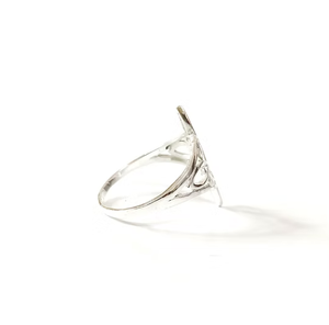 Custom 925 Sterling <b>Silver</b> <b>Ring</b> Handmade Filigree <b>Celtic</b> Design Jewelry By JAIPUR <b>SILVER</b> - Product Image 3