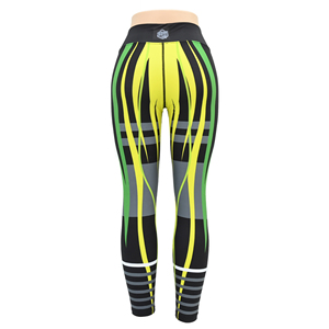 Compre Leggings Deportivos de Cintura Alta para Mujer, Sublimados, al por Mayor, para Correr, Gimnasio, Fitness, Yoga - Product Image 4