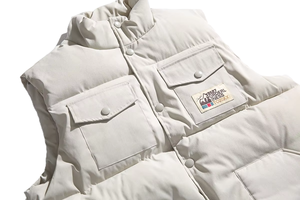 Chalecos Acolchados Personalizados para Adolescentes, Ropa Urbana, Sin Mangas, Impermeables, Resistentes al Viento, Mezcla de Poliéster/Nailon, Directo de Fábrica - Product Image 3