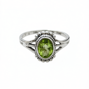 2.6 Grams <b>Peridot</b> Fashion <b>Ring</b> - Product Image 2