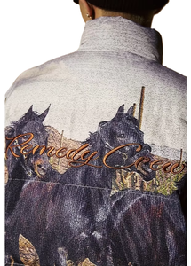 Blousons matelassés pour enfants, personnalisés haut de gamme, brodés en 3D, imperméables et coupe-vent, style streetwear rétro vintage, entièrement imprimés effet bulle - Product Image 4