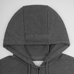 Modern Style Fashion Wear Full Zip Up Hoodies Durable Material With Adjustable Hood For Everyday Lifestyle Wear - Product Image 5