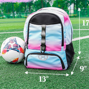 Sacs de football pour jeunes, sacs de sport d'extérieur, vente en gros, sacs de football imperméables / sacs d'entraînement de football avec compartiment pour chaussures, 30-40L - Product Image 2