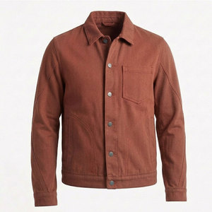 Classic Jeans Winter <b>Jacket</b> For Men Warm Inner Fabric <b>Smart</b> Casual Look Perfect For Outdoor Winter Styling - Product Image 1