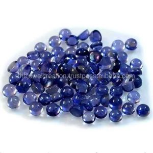 Cabujones Sueltos Redondos Lisos de Iolita Natural de 4mm, Gemas de Calidad AAA, Proveedor Mayorista, Tendencia, Alibaba India Online 2026 - Product Image 3
