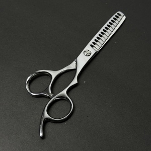 Tijeras Profesionales Ergonómicas para Cortar y Entresacar Cabello 420 J2, Tijeras de Acero Inoxidable para Texturizar, Herramienta de Peluquería - Product Image 5
