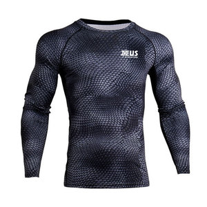Solid Color Long Sleeves <b>Men</b> <b>Compression</b> <b>Shirts</b> Customized Logo New Style <b>Men</b> <b>Compression</b> <b>Shirts</b> - Product Image 1
