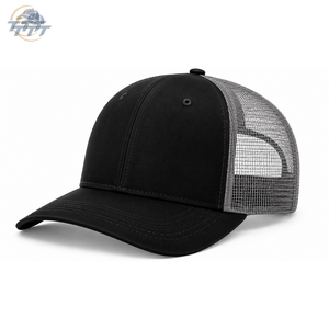 Casquette Trucker Personnalisée 6 Panneaux Marron et Blanc, Vente en Gros, Broderie Vintage, Casquette Snapback en Maille, Fabricant Vietnamien - Product Image 3