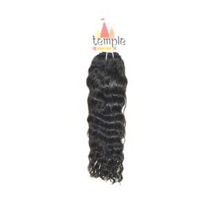 Extensiones de Cabello Humano Remy Indio, Tono Oscuro Natural, Cutículas Alineadas, Trama Doble Cosida, Encaje Completo Premium - Product Image 2