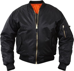 Men's Jacket Winter Wear Fashionable Thicken Indoor Party Outerwear Jacket Stand Collar Casual Wear Bomber Jacket for Men - Product Image 4