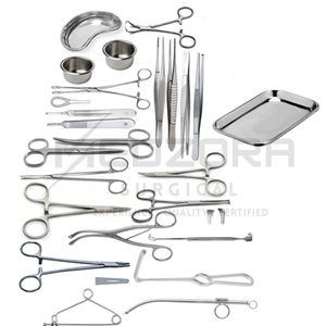 Stainless Steel Manual Surgical Tracheostomy <b>Instruments</b> Set - Product Image 4
