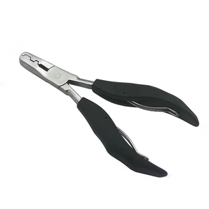 Micro Ring Hair Extension Pliers <b>Kit</b> 3 Pcs with Clamp Pliers and Need Link <b>Bead</b> Tool for Human Hair Extensions Salon Use - Product Image 2